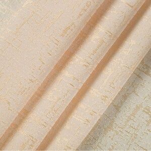 Better Homes & Gardens Gold Blackout Abstract 2 Curtain Panels, 50" x 84"